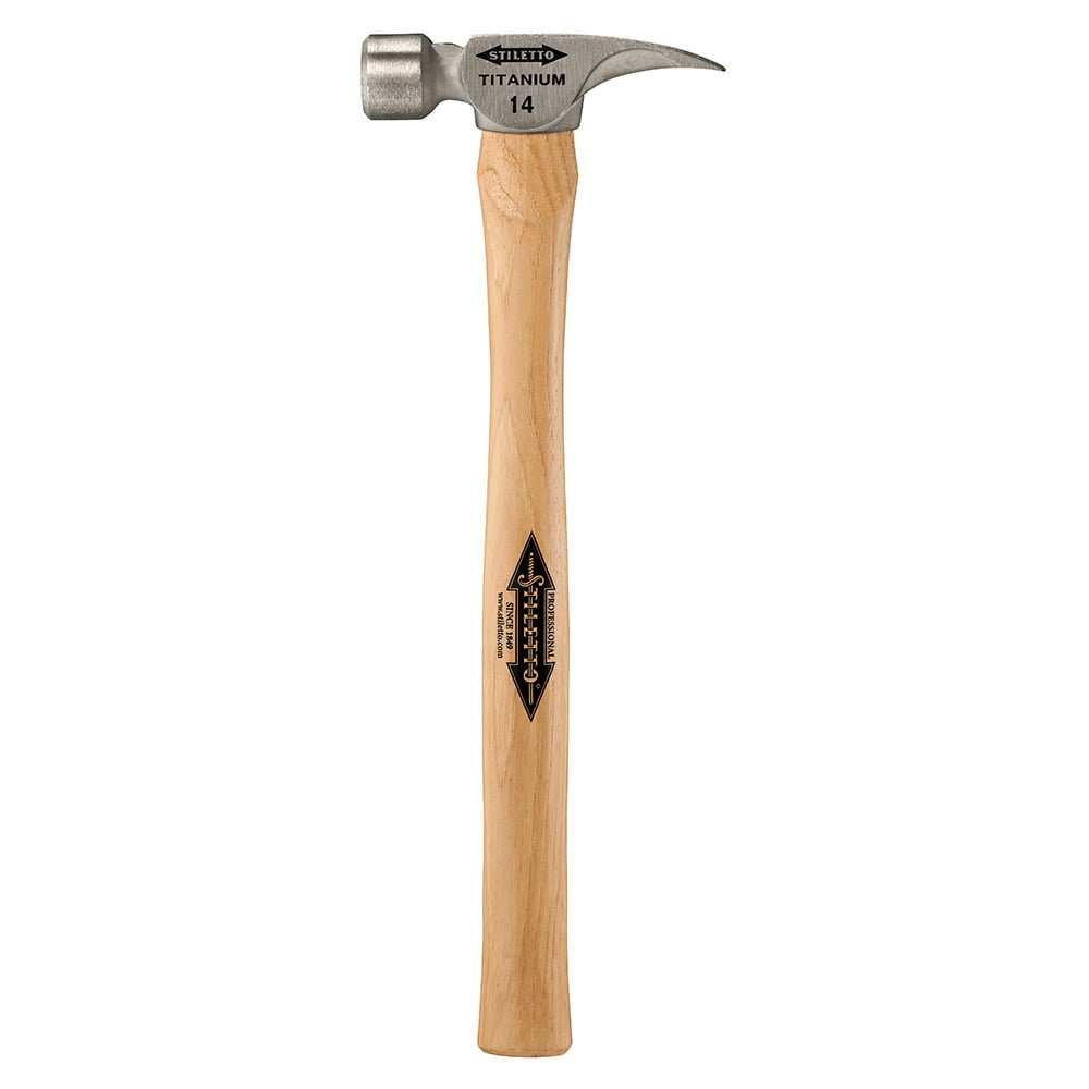 STILETTO® TI14SS 14oz Smooth/Straight Hickory