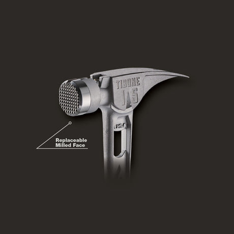 STILETTO® TIB15MC 15oz TIBONE™ Milled/Curved Titanium