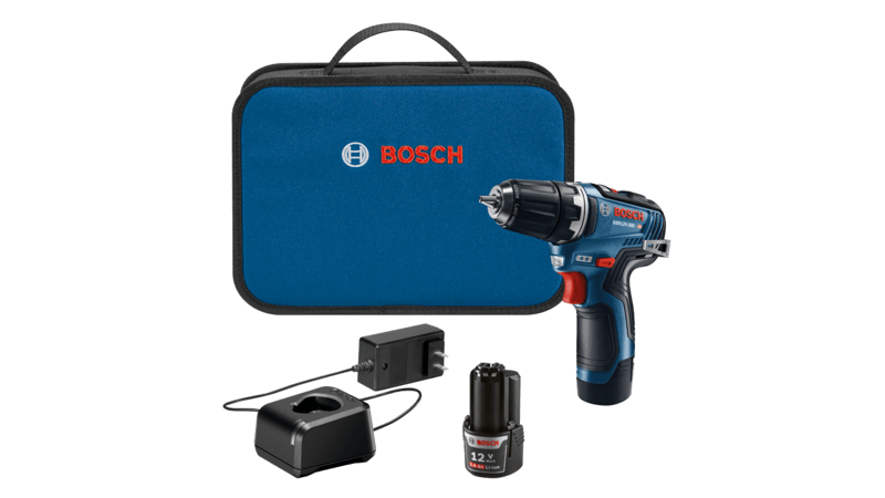 BOSCH GSR12V-300B22 12V Max EC Brushless 3/8 In. Drill/Driver Kit