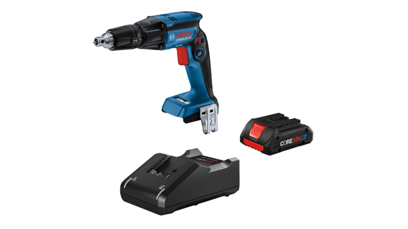 BOSCH GTB18V-45B15 18V Brushless 1/4 In. Hex Screwgun Kit with (1) CORE18V® 4 Ah Advanced Power Battery