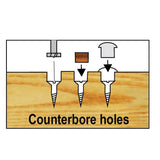16-Piece Woodpecker Forstner Bit Set – WPF-SET-16