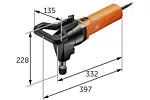 BLK 3.5 Nibbler 9 gauge (1/8 in.) 3.5mm 120V