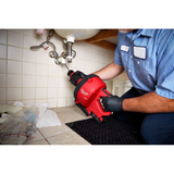M18 FUEL 18V Lithium-Ion Cordless Drain Cleaning Snake Auger with 5/16-inch Cable Drive Kit