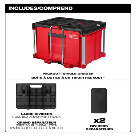 PACKOUT Single Drawer Tool Box