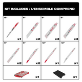 15-Piece SAWZALL Blade PACKOUT Kit