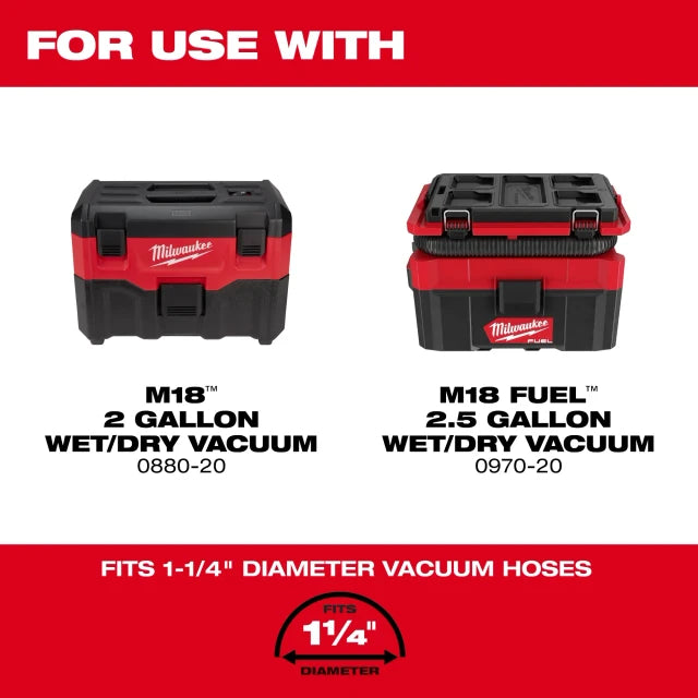 1-1/4” x 2’ to 6’ Expandable Hose for 0970-20