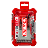 Metal Demon Drill Bits Set for Mild, Hardened and Stainless Steels, 15pcs