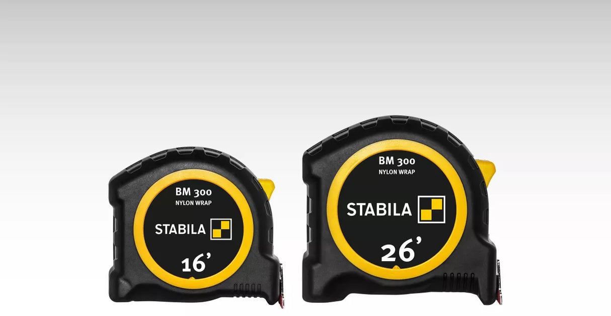 STABILA 30526 26FT Pocket tape BM 300, imperial scale