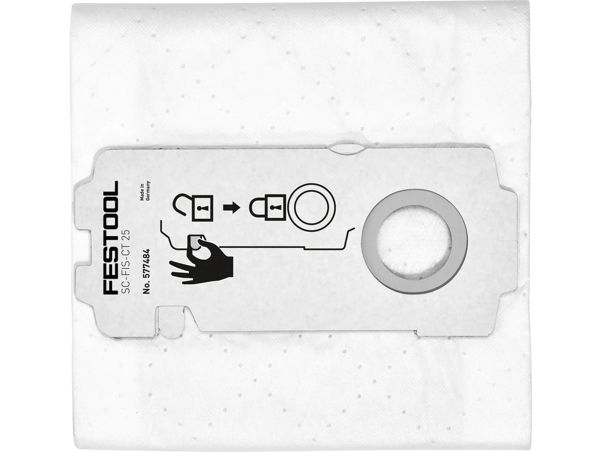 FESTOOL 577484 SELFCLEAN Filter Bag SC-FIS-CT 25/5