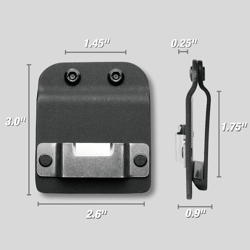 Holstery TapeMaster V2 Clip-On Tape Measure Holster – HLSTR-TAPE-V2