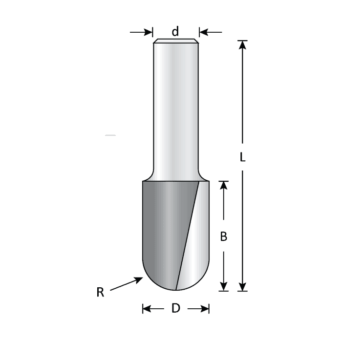 DIMAR 106RL8-19 1-1/2" DIA.  CORE BOX BIT