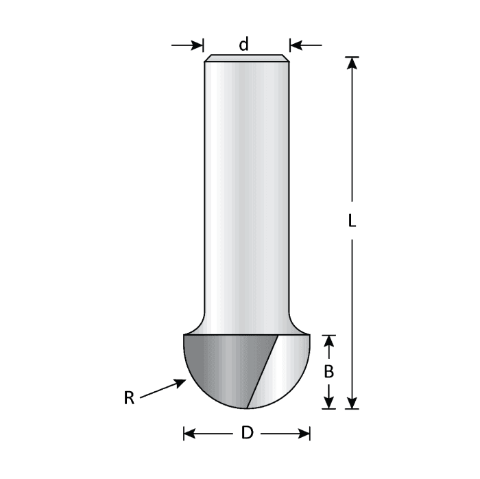 DIMAR 106R8-6 1/2" DIA. CORE BOX BIT