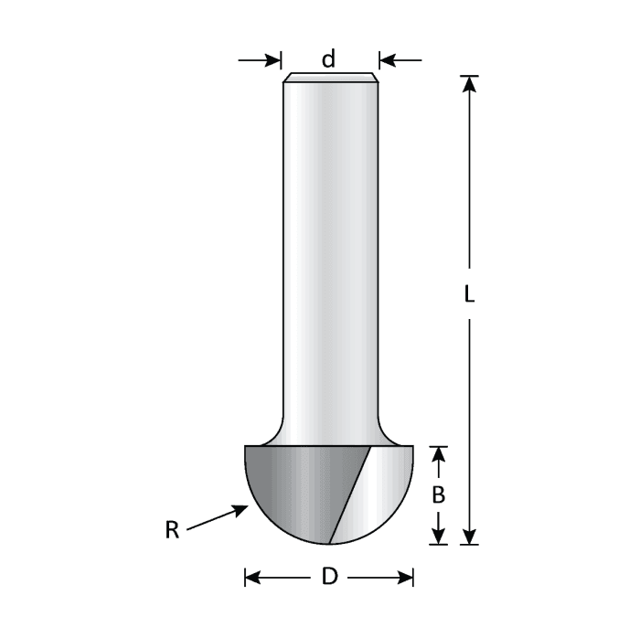 DIMAR 106R4-6 1/2" DIA. CORE BOX BIT