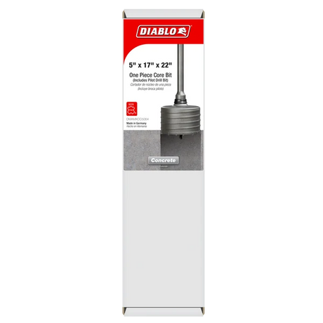 Diablo 5-Inch x 17-Inch x 22-Inch Carbide Tipped SDS MAX Core Bit